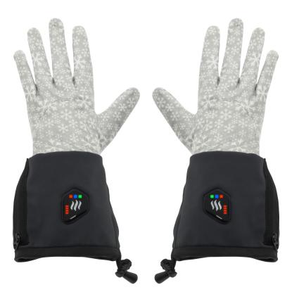 Glovii universalhandsker med varme, GEG, sæt med 4 dele, grå - L-XL