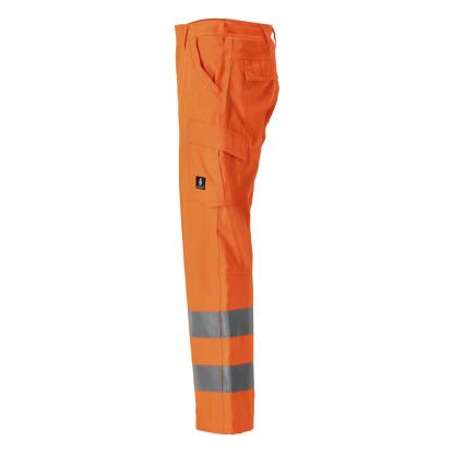 MASCOT SAFE LIGHT arbejdsbukser med lårlommer, hi-vis orange