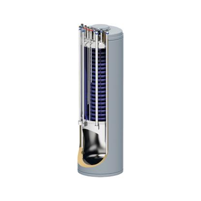 ScanTherm Skagen luft-til-vand varmepumpe, 8 kW, med 180/85L Combitank
