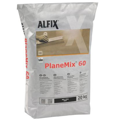Alfix PlaneMix 60 fiberforstærket gulvspartelmasse - 20 kg