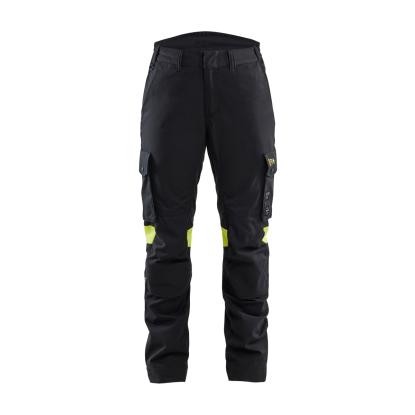 Blåkläder 7107 dame buks inherent, sort/hi-vis gul