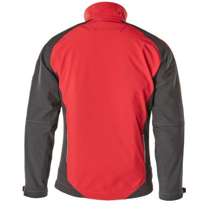 MASCOT UNIQUE Dresden softshell jakke, rød/sort
