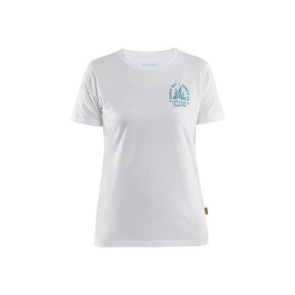 Blåkläder 9417 dame t-shirt blåkläder beach club, hvid