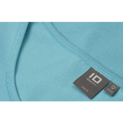 ID 0597 Stretch T-shirt med korte ærmer, dame, støvet aqua