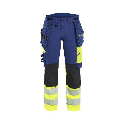 Blåkläder 7025 dame high vis buks 4-vejs stretch, marineblå/hi-vis gul