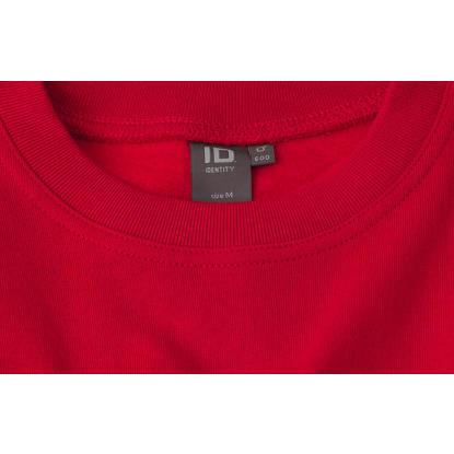ID 0600 sweatshirt, klassisk, rød
