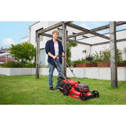 Einhell GC-CM 36/42 Li BL akku plæneklipper med 2 x 4 Ah batterier og 2 ladere - 400 m²