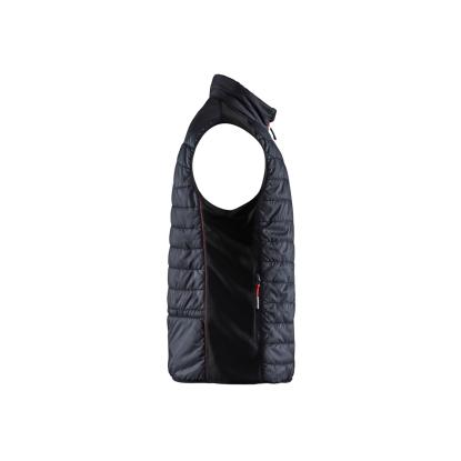 Blåkläder 3863 vest foret, sort/rød
