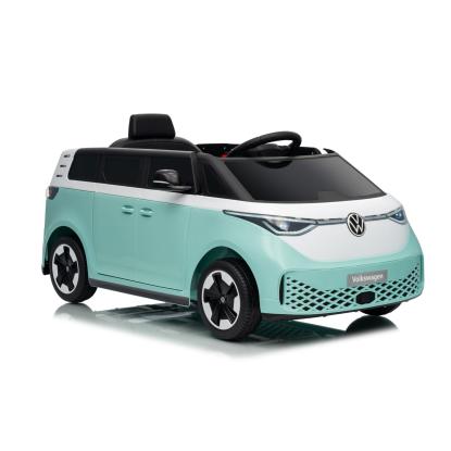 VW ID Buzz elbil til børn, 24V, lyseblå
