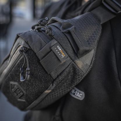 M-TAC Elite Hex bæltetaske, sort multicam/sort