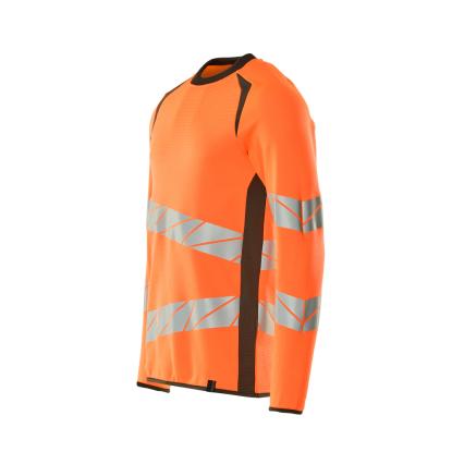 MASCOT ACCELERATE SAFE sweatshirt, hi-vis orange/mørk antracit