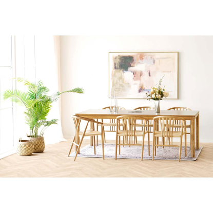 Havana tæppe, råhvid/beige/støvet blå