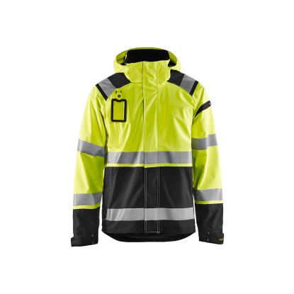 Blåkläder 4987 high vis skaljakke, hi-vis gul/sort