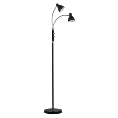 Halo Design Hudson LED gulvlampe inkl. 2 x GU10, sort
