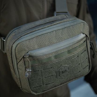 M-TAC Elite Hex EDC skuldertaske, ranger green