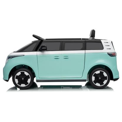 VW ID Buzz elbil til børn, 24V, lyseblå