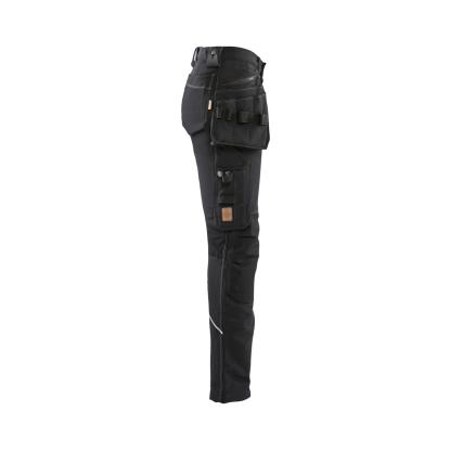 Blåkläder 7198 dame håndværker buks 4-vejs stretch, sort