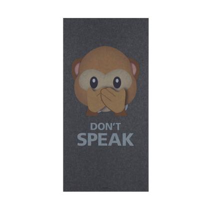 Art Acoustic don't speak abe akustikbillede, 600 x 1200 mm, dark grey 