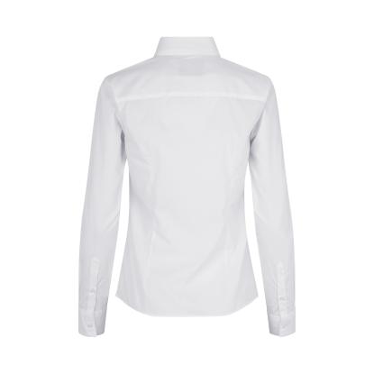 Seven Seas SS710 Poplin skjorte, modern, dame, hvid