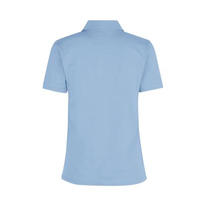 ID 0535 Business poloshirt, jersey, dame, lys blå