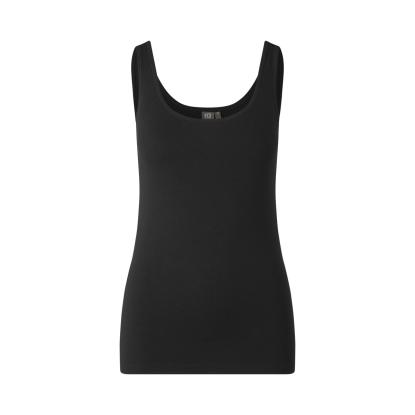 ID 0599 tanktop med stretch, dame, sort