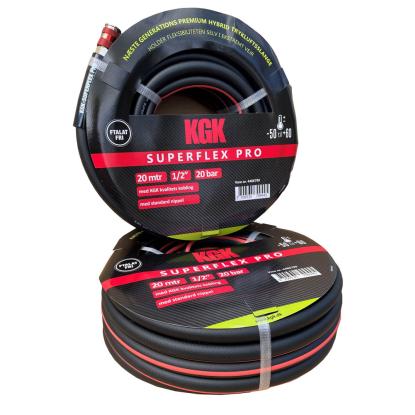 KGK Superflex Pro slange, 1/2", sort - 20 meter