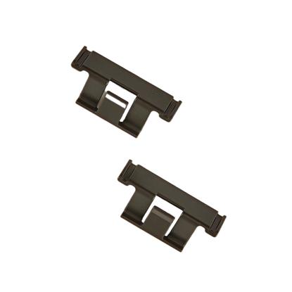 Décor+ kabelclips til metalhylde med hældning, mat grå - 2 stk.
