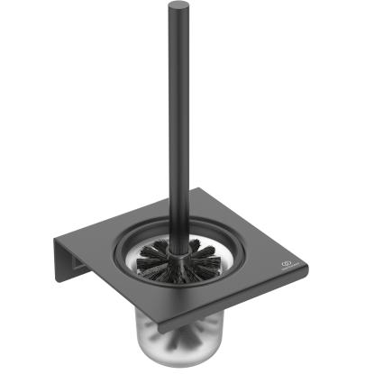 Ideal Standard Alu+ toiletbørste, mat sort