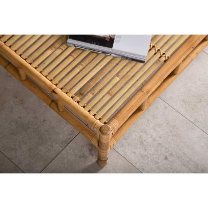 Venture Design Cane sofabord, bambus, 35 x 120 x 70 cm