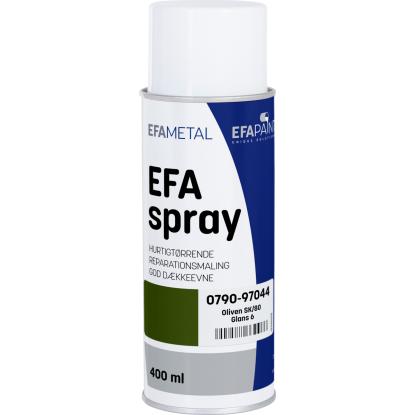EFAmetal EFAspray, SK/80 oliven, glans 6 - 400 ml