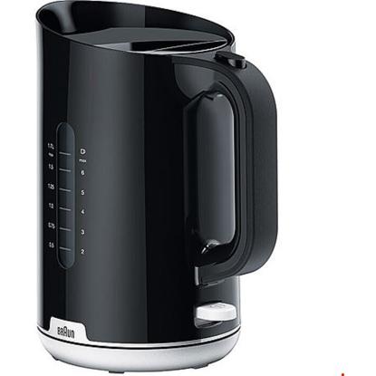 Braun WK1100 elkedel, 2200W,  sort - 1,7 liter