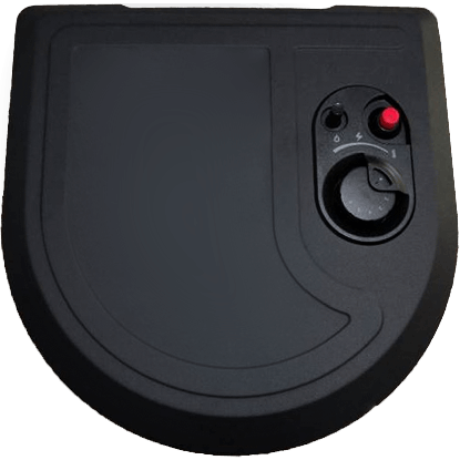 Qlima GH8034 Red Flame gasovn med kunstig kul effekt, 18-44 m²