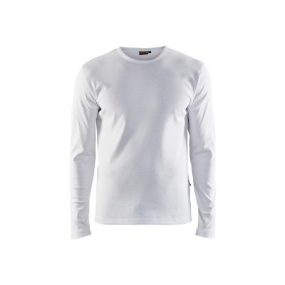 Blåkläder 3314 t-shirt lang ærme, hvid