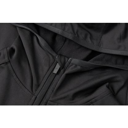 GEYSER G11080 stretch hættetrøje, dame, sort