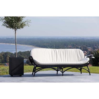 Venture Design Moana 2 personers sofa, sort