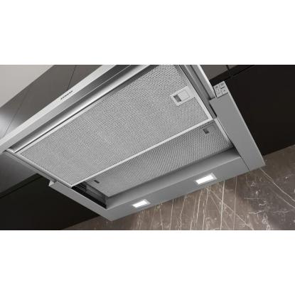 Siemens iQ300 skabsintegreret emhætte LI67RB531, sølv, 60 cm