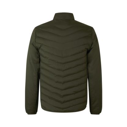 ID 0896 padded jakke med stretch, oliven