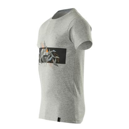 MASCOT ACCELERATE SAFE T-shirt, grå-meleret/hi-vis orange