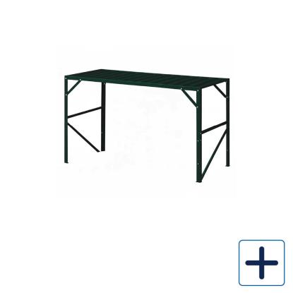 Halls alu-bord, grøn