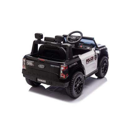 Ford Ranger Wildtrack 707 politibil med blink til børn, 2 x 12V