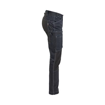Blåkläder 1459 service buks denim med stretch, marineblå/sort