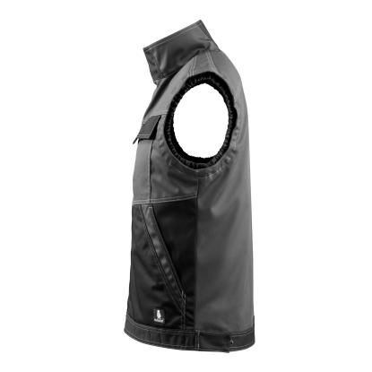 MASCOT LIGHT Kilmore arbejdsvest, mørk antracit/sort