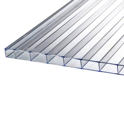 RIAS 2-lags RIATHERM LUX termoplade, glasklar - 16 x 1200 mm
