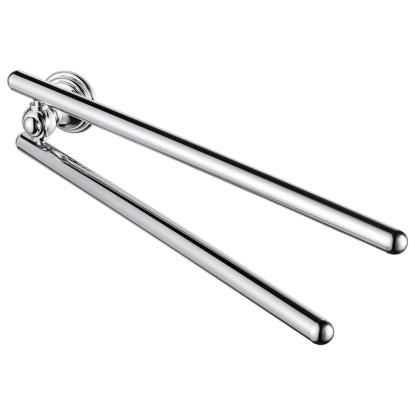 Haceka Allure dobbelt svingbar håndklædestang, 43,4 cm