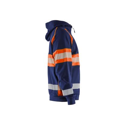 Blåkläder 3552 high vis hættetrøje, marineblå/hi-vis orange