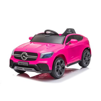 Mercedes GLC Coupe elbil til børn, 4 x 12V, pink