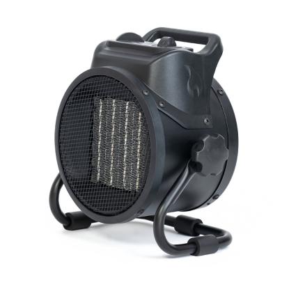 Feistos Helios 1 keramisk varmeblæser, sort, 2000W