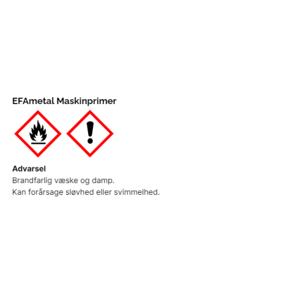 EFAmetal Maskinprimer, rød