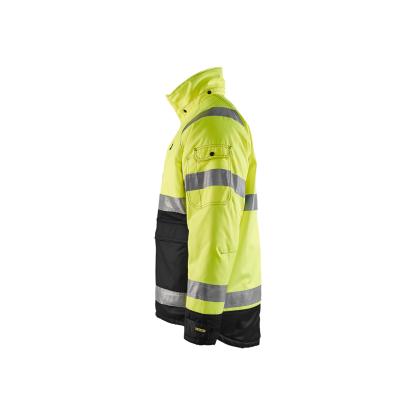 Blåkläder 4828 high vis vinterjakke bævernylon, hi-vis gul/sort