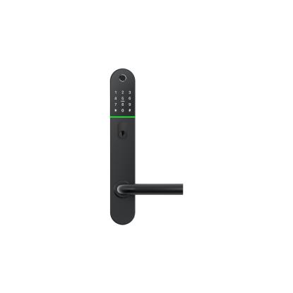 Jasa Company GUARD elektronisk dørlås til oval cylinder, 49  mm, sort